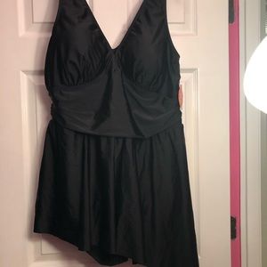 Torrid: Black One Piece Swimsuit